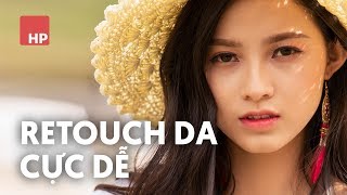 Cách retouch da cực dễ với plugin Portraiture  HPphotoshop [upl. by Palmira]