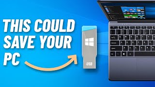 How to restore your PC with a USB Recovery Drive [upl. by Naitsirt]