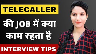 Telecaller Job Me Kya Karna Hota Hai  Call Center Job Interview in Hindi [upl. by Aneehsal908]