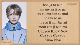 NCT U  Know Now Easy Lyrics [upl. by Scevour36]