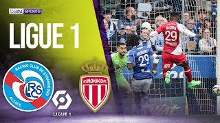 Strasbourg vs AS Mónaco  LIGUE 1 Highlights  031024  beIN SPORTS USA [upl. by Lleraj]