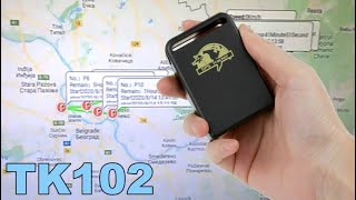 TK102 Tracker Setup DAGPS amp gps110 App [upl. by Nynnahs]