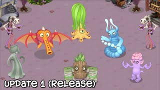 Magical Sanctum Evolution  Update 19 Full Songs My Singing Monsters [upl. by Anabella938]