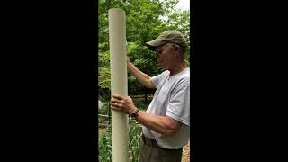 Bird Feeder Baffle Thwarts Raccoons and Squirrels [upl. by Valentia]