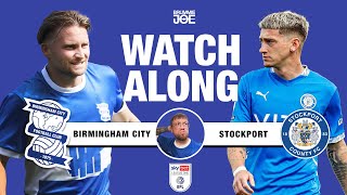 BLUES V STOCKPORT WATCHALONG [upl. by Dominga]