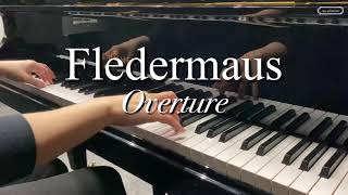 Fledermaus Overture Piano Version JStrauss [upl. by Anitsyrhc]