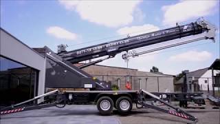 AnhÃ¤ngerkran  Trailer Crane AHK 36 [upl. by Yared528]