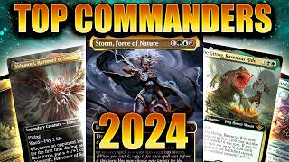 Top 10 Most Powerful Commanders 2024 [upl. by Adlih818]