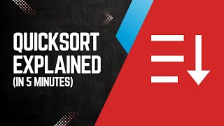 How does Quicksort work in 5 minutes [upl. by French69]