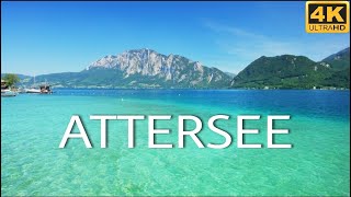 Attersee Austria  Beautiful Green Lake in Austria [upl. by Epilef]