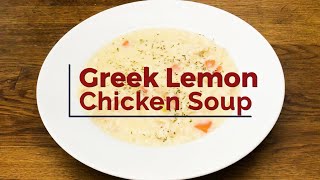 Greek Lemon Chicken Soup [upl. by Sadler645]