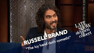 Russell Brand Puts His Spin On The 12Step Program [upl. by Annunciata836]