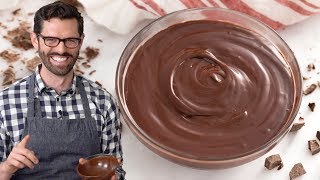 How to Make Silky Chocolate Ganache [upl. by Dleifyar]