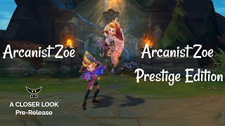 Arcanist Zoe Skin Spotlight  League of Legends Skin Review [upl. by Sayed425]