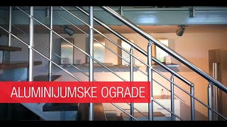 Kako montirati aluminijumsku ogradu  Lyctum TV [upl. by Bathesda]