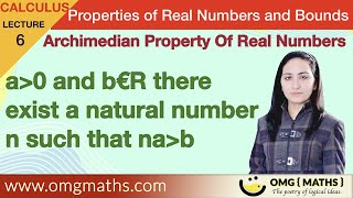 Archimedean Property Of Real Numbers  Imp Theorem  Proof  Properties of Real Numbers  Bsc [upl. by Noiramed]