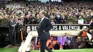 Rafa Benitez back at Mestalla [upl. by Madlin575]