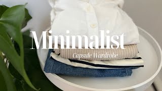 My Entire Minimalist Wardrobe [upl. by Pare965]