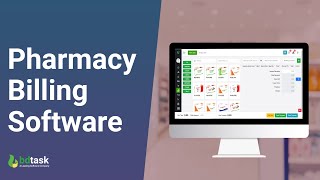 Pharmacare  Pharmacy Billing Software  Medical Shop Billing Software [upl. by Airamas801]