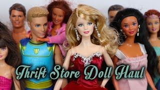 Barbie Thrift Store Doll Haul 4 [upl. by Ixel]