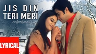 quotJis Din Teri Meri Baat Nahin Hotiquot Lyrical Video  Udit Narayan Anuradha Paudwal Aaftab SGresi S [upl. by Htiffirg38]