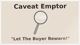 What Does Caveat Emptor Mean [upl. by Aynekal]