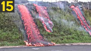 Top 15 Mesmerizing Lava Flows [upl. by Baron438]