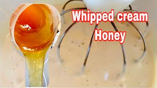 How to make whipped creamed honey [upl. by Annam]