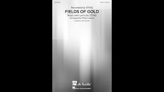 Fields of Gold SATB Choir  Arranged by Philip Lawson [upl. by Cummine500]