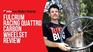 Fulcrum Racing Quattro Carbon Wheelset Review  Bikebug [upl. by Eniluqcaj]