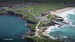 Aerial Tour of Cornwall [upl. by Hillie614]