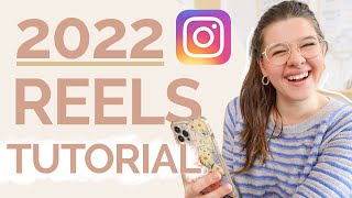 2022 INSTAGRAM REELS TUTORIAL FOR BEGINNERS  Easy walkthrough on how to film amp edit reels in IG app [upl. by Chancey]