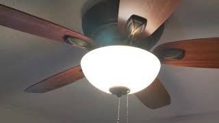 Ceiling Fans in my Friends House On All Speeds  Spindown [upl. by Malvina537]