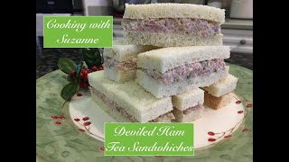 Deviled Ham Tea Sandwiches [upl. by Hollingsworth]