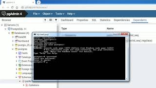 PostgreSQL  SQL Shell  Change postgresql password [upl. by Imrots]