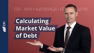 Calculating Market Value of Debt [upl. by Ruthanne329]