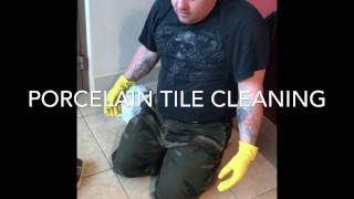 Maintaining Porcelain Floor Tiles  Best Cleaning Tips [upl. by Ecyar]