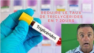 Comment Reduire Le Taux De Triglycerides En 7 Jours [upl. by Dreeda]