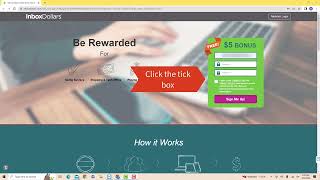 Inbox Dollars Sign Up Tutorial [upl. by Nosnev647]