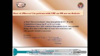 How to inject Mircera [upl. by Eesyak]