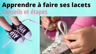 Apprendre à faire ses lacets [upl. by Acirea]