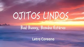 Bad Bunny  Ojitos Lindos Letra SubCoreana [upl. by Lerraf]