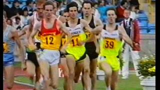 AAA champs 1500 Coe v Ovett  interviews  1989 [upl. by Sandra]