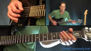 Nightrain Guitar Lesson  Guns N Roses  ChordsRhythms [upl. by Petty]