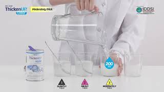 RESOURCE® THICKENUP® Clear Thickening Demonstration [upl. by Adikram235]