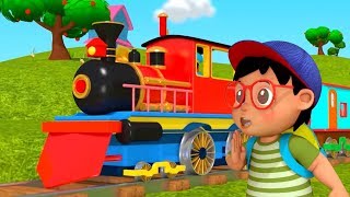 Gaadi Aayi Chuk Chuk  गाड़ी आयी जुक जुक  Hindi Nursery Rhymes  Hindi Kavita  Kids Channel India [upl. by Enilrad]