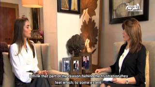 Queen Rania Interview with Al Arabiya  Part 1 English Subtitles [upl. by Jung]