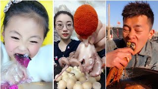 Octopus Challenge Amazing China Octopus Mukbang Eating ShowEnjoyable [upl. by Mongeau]