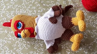 Como Tejer Gallo Bartolito Amigurumi Crochet  Paso A Paso [upl. by Ecnarwal]