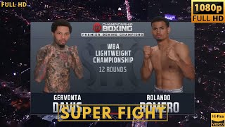 GERVONTA DAVIS USA vs ROLANDO ROMERO USA SUPER FIGHT [upl. by Alyl459]